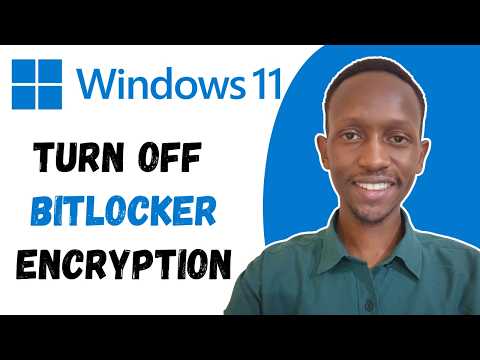 How to Turn Off BitLocker Encryption on Windows 11 Home