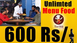 Cravers Restaurant Guntur - Unlimited Full Menu Food only for 600 Rs/ - Food Wala