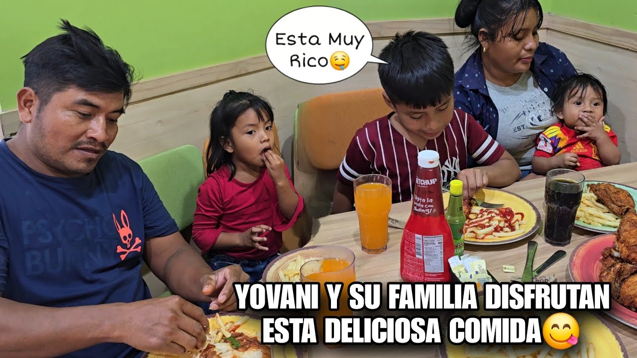YOVANI y LOLA Asi Disfrutan La Comida De Campero😋Ellos Jamas Imaginaron Que EDY Los Trajiera Aqui😱