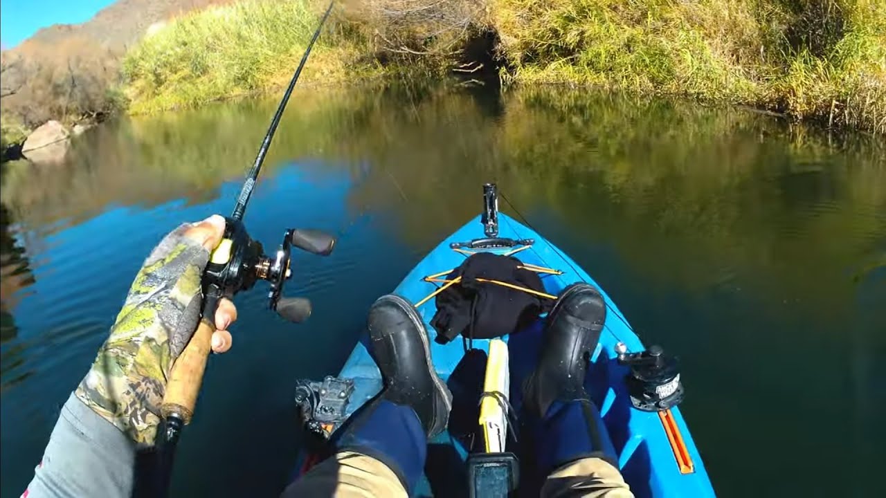 Bass Fishing In This Desert Oasis! - Lower Salt River, AZ