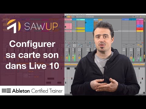 Configurer sa carte son dans Live 10