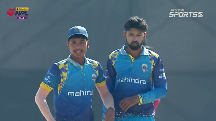 Highlights of NPL | Chitwan Rhinos VS Karnali Yaks | @ActionSportsNepal
