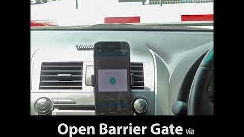 i-Neighbour Gate/Barrier/Door Unlocking via Voice Command