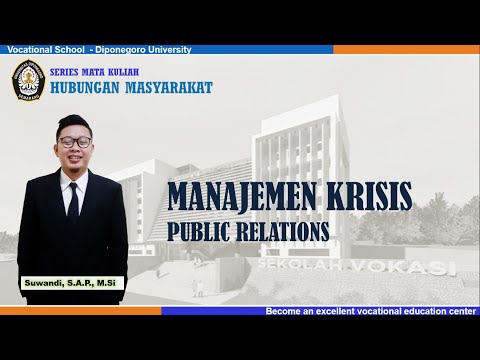 Video: Apa yang dimaksud dengan krisis dalam hubungan masyarakat?