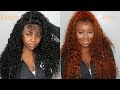 DIY Fiery Copper/Auburn Hair | Water Color Method with Adore Cajun Spice  | Eayon Hair