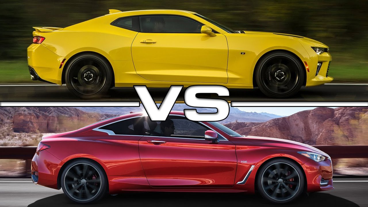 Chevrolet Camaro vs Infiniti Q60 Road Test YouTube