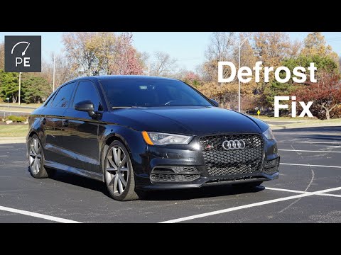 Here's how to FIX a broken DEFROST on an Audi S3 8V