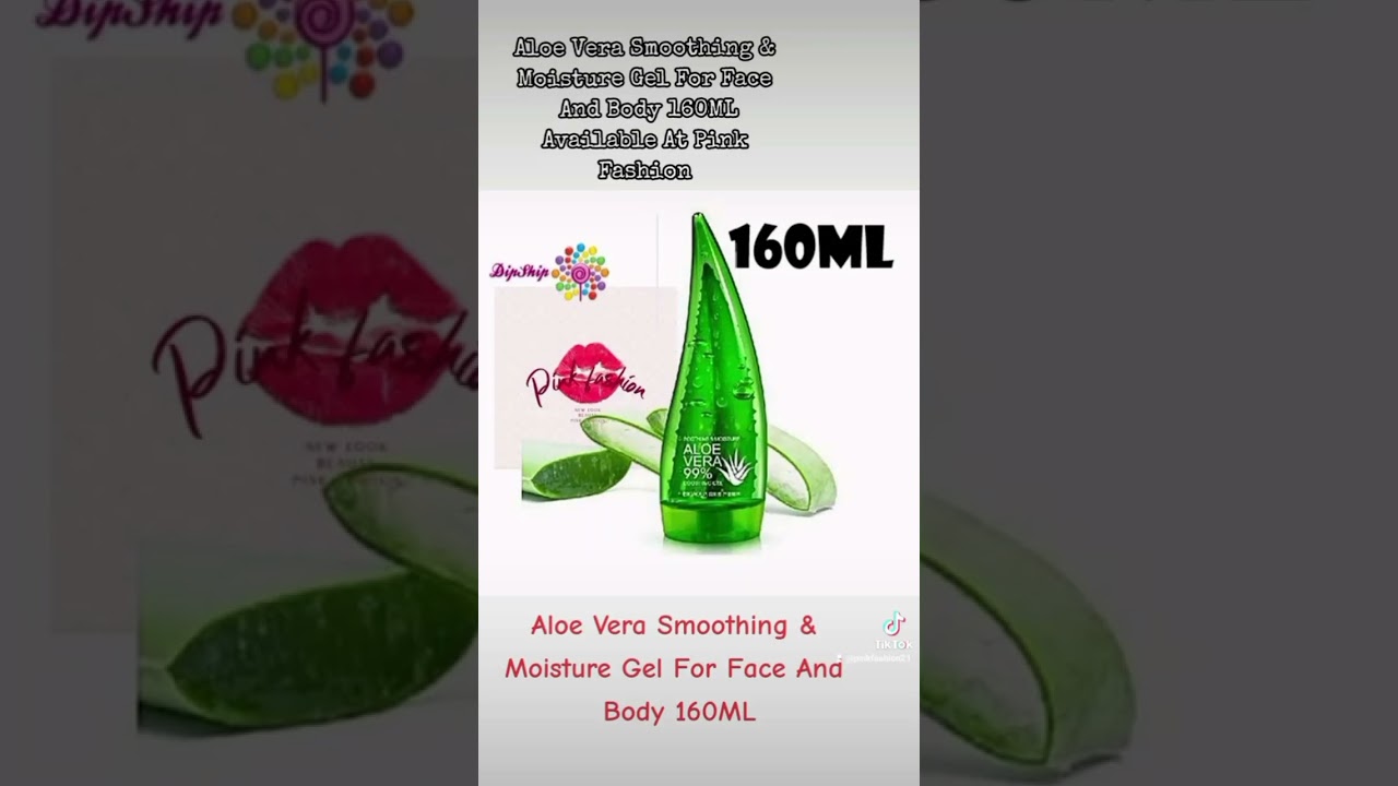 Aloe Vera Smoothing And Moisture Gel For Face And Body 