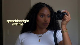 spend the night with me.. in my new apartment. (vlog week)