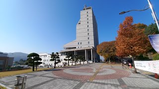 What is inside the library? convenience store, cafe | Korea National University of Transportation