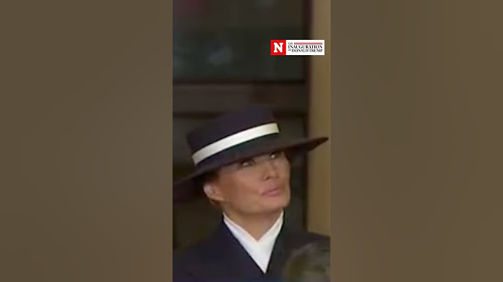 Trump Jokes About Melania's 'Aching' Feet After Inauguration Ceremony
