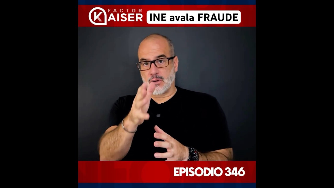 INE avala FRAUDE