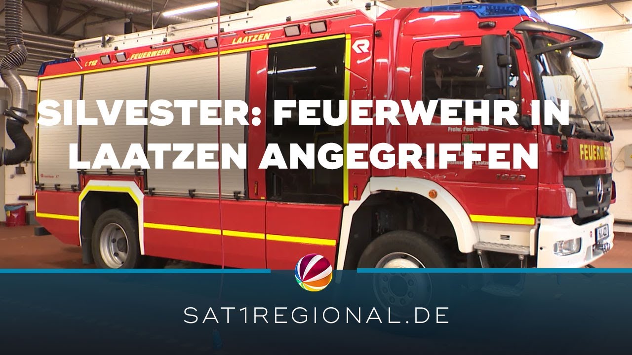 Silvesternacht: Angriff auf Feuerwehrleute in Laatzen
