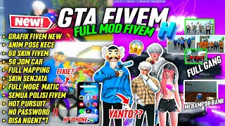 SHARE‼️MODPACK GTA SA FIVEM HIGH VERSION FULL FITUR,SKIN,CAR DAN FULL MAPPINGAN SUPPORT SEMUA HP!!