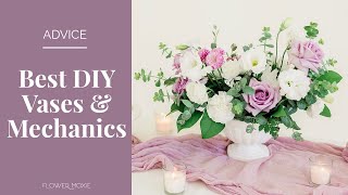 Best DIY Vases and Vase Mechanics!  ~FLOWER MOXIE