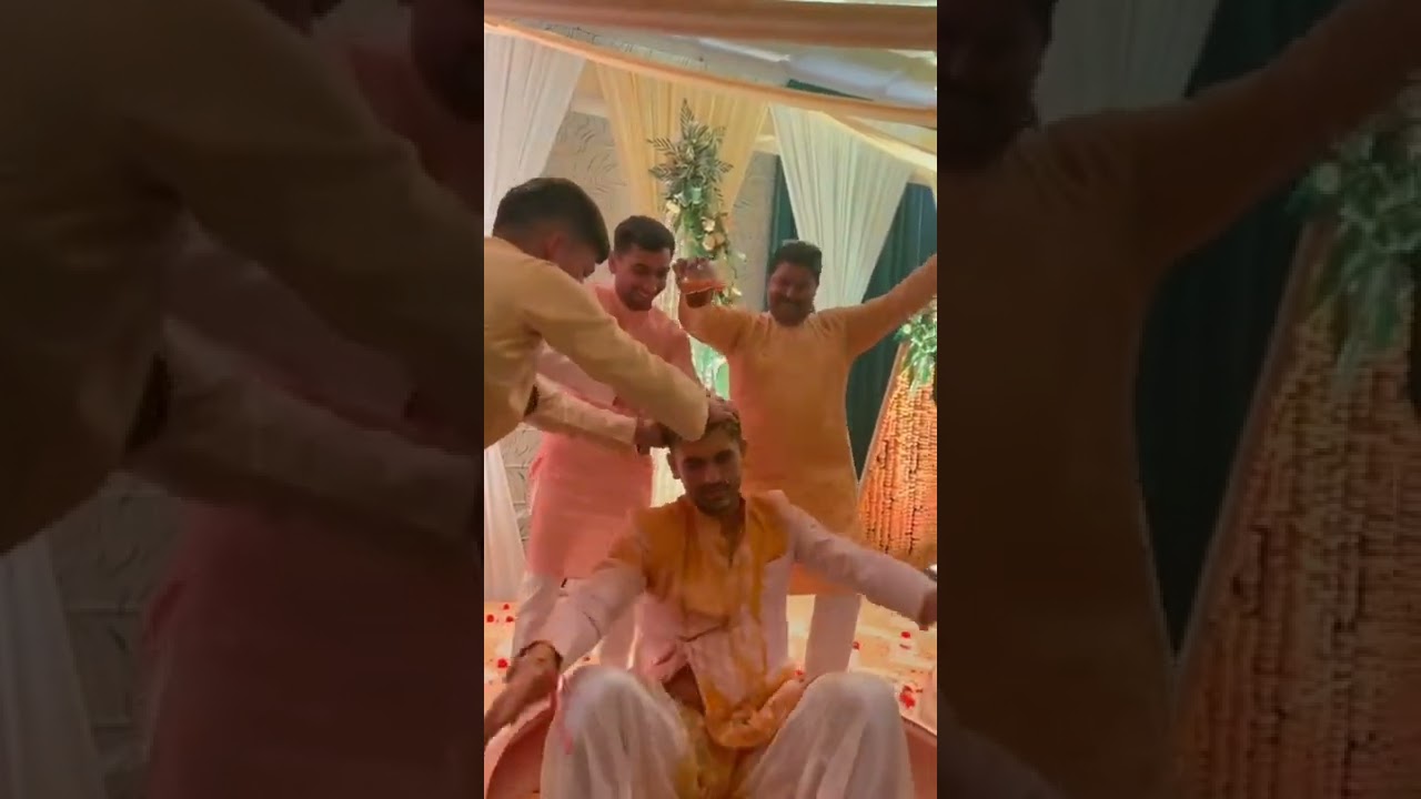 Deepak chahar wedding video । Deepak chahar haldi rasm video