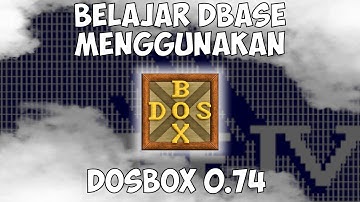 Belajar Dbase menggunakan DOSBox