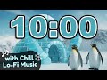 10 Minute Classroom Timer For National Penguin Day With Lo Fi Music 