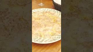 El carpaccio de gambas de El Matuti, en el centro de Sanlúcar de Barrameda