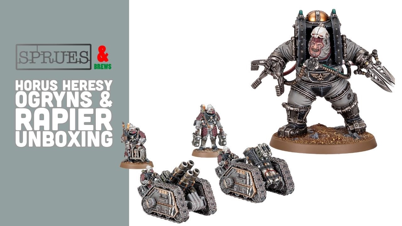 Solar Auxila Ogryns and Rapiers Unboxing and Review - Warhammer The