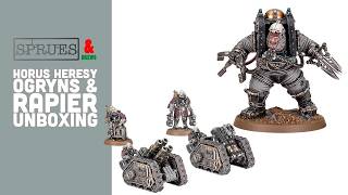 Solar Auxila Ogryns and Rapiers Unboxing and Review - Warhammer The Horus Heresy