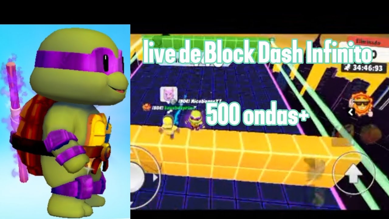 Live de Stumble Guys batendo 700 ondas no BDE