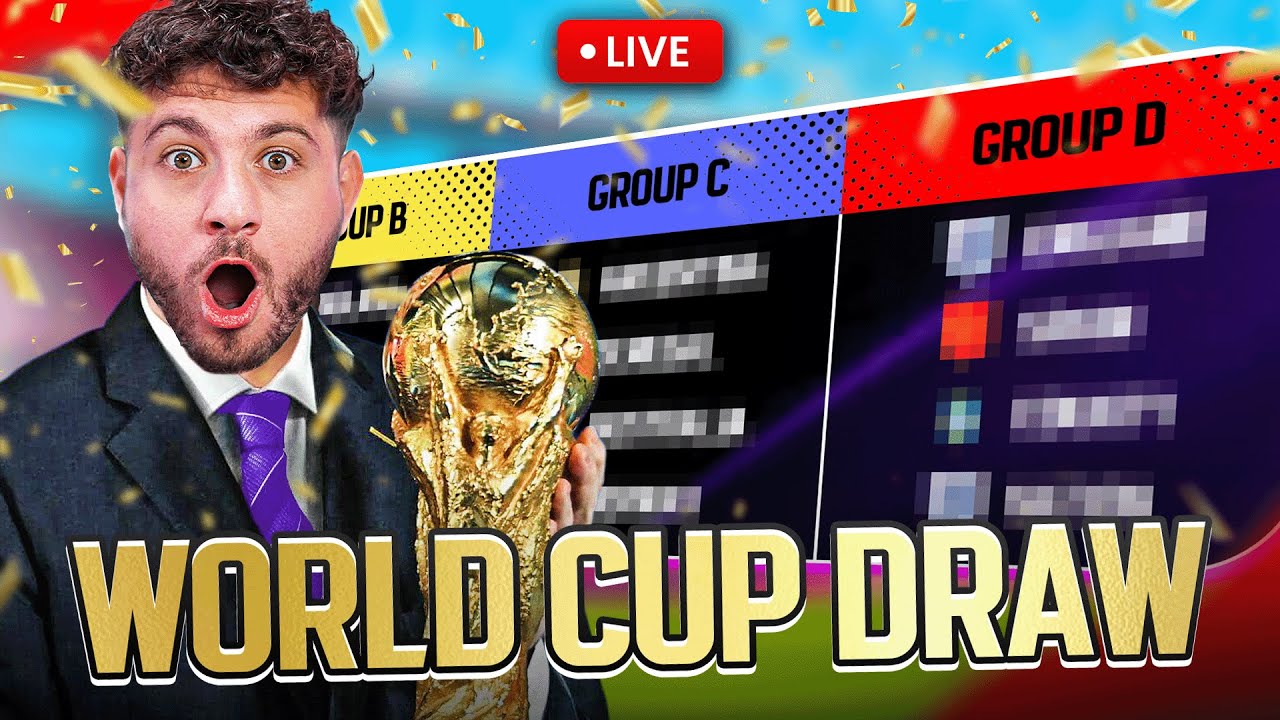 WORLD CUP DRAW LIVE: reactions, opinions and more! 🏆