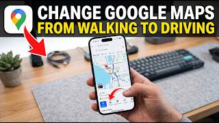 How to Change Google Maps from Walking to Driving (Quick Guide)