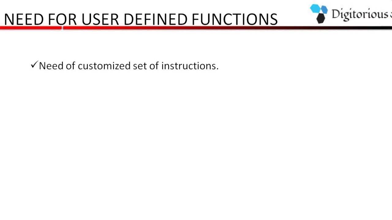 Functions in C