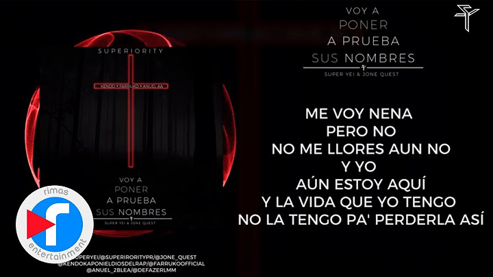 Voy a poner a prueba sus nombres Ft Kendo Kaponi, Anuel AA & Farruko