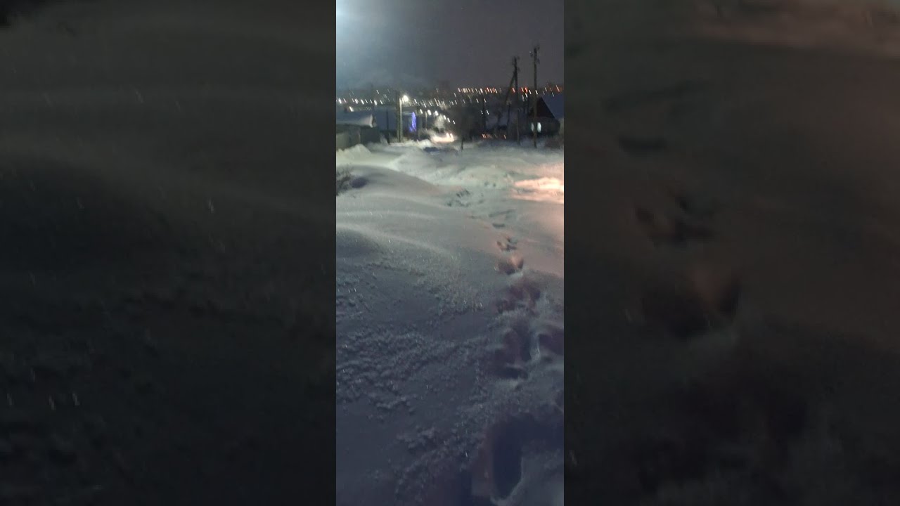 Вечернее видео по Донской улице