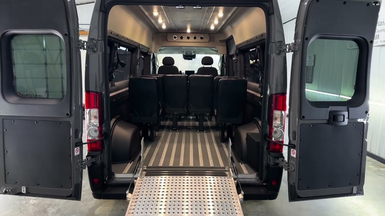 2025 RAM ProMaster Wheelchair Van Tour | Largest Layout | Quick-Release Seating System