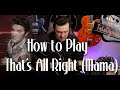 How to play thats all right mama wtabs
