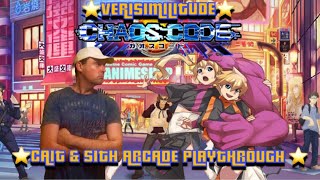 CHAOS CODE -NEW SIGN OF CATASTROPHE-: CAIT & SITH ARCADE PLAYTHROUGH