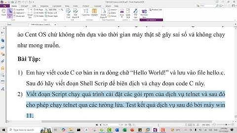 TH08.1 - HDH Linux - BT2 viết script dịch vụ telnet