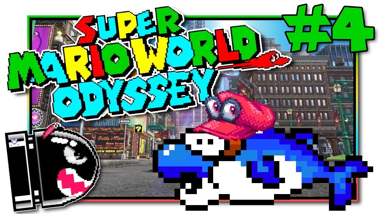 Super Mario World Odyssey - SMW Rom Hack with Cappy! (EP4)