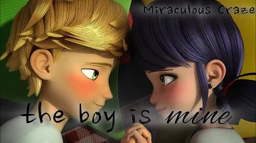 Ariana Grande-the boy is mine  || Miraculous Ladybug || Adrienette AMV || Eternal Sunshine||