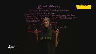 SS1 | Modular Arithmetic | Real-life application of modular arithmetic