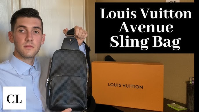 LVOUIS VUITTON N41720 VENUE SLING BAG  LV MEN CROSSBODY BAGS UNBOXING  REVIEW 