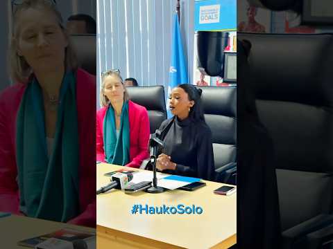 Abigail’s appointment as UNICEF National Ambassador for Tanzania 🩵 #HaukoSolo