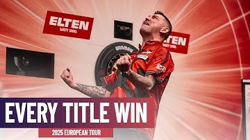 THAT WINNING FEELING 😍| EVERY TITLE WIN! 🏆 | 2025 European Tour