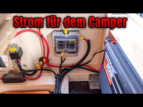 Einbau der Elektronik 💡, Ladebooster, Batterie 🔋, Wechselrichter - Dacia Dokker Minicamper