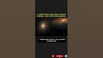 🌌 Cosmic Voids: The Biggest Empty Spaces in the Universe #space #galaxy #shorts  #galaxyshorts