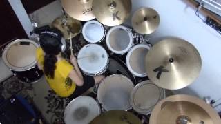 Liquid Tension Experiment   When The Water Breaks, Part 1   Drum Cover By Anna Koniotou