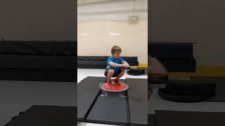 Training on a Spinner to Improve Sit Spin