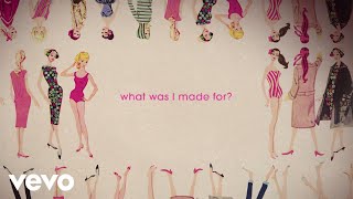 Billie Eilish  What Was I Made For? (Official Lyric Video)