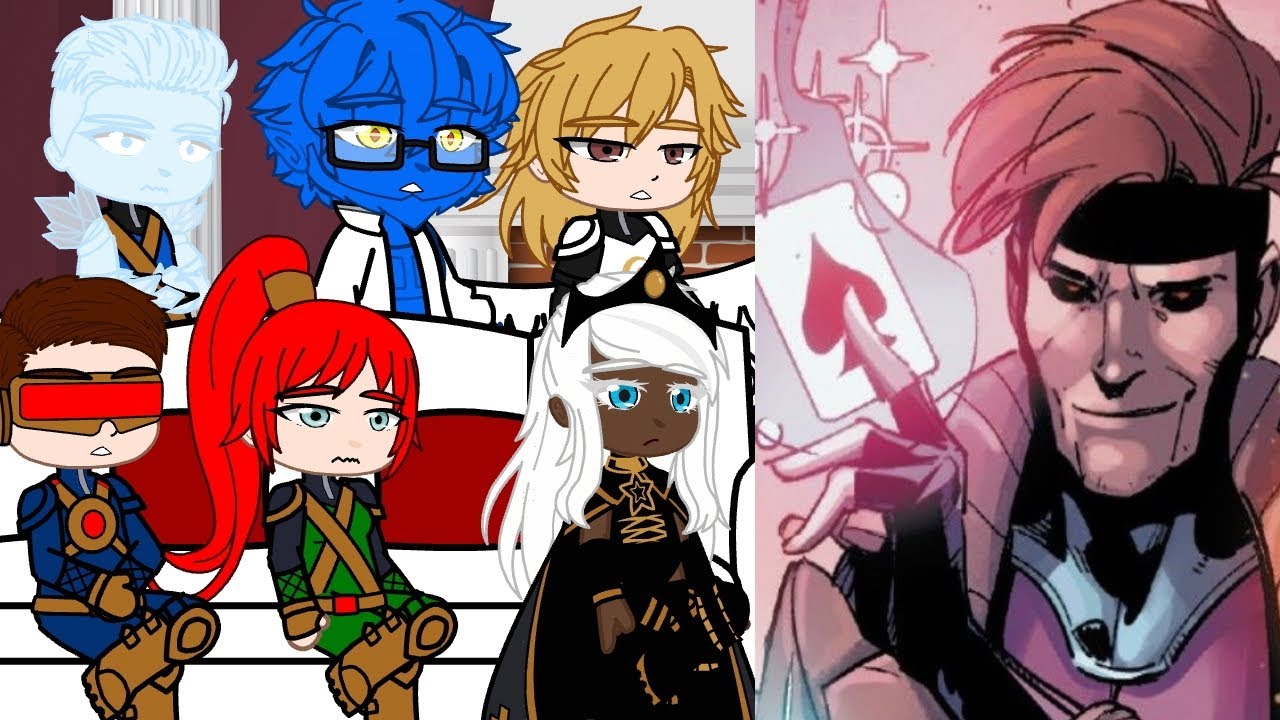 ••°°||🗿|| X Mens reagindo ao rap do gambit ||🍷||°°•• @AniRap