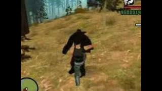 GTA SAN ANDREAS BIGFOOT VS SPIDERMAN (1 Million)