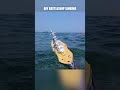 Cardboard ship sinking, battleship model sinking in the sea #shipmodel #cardboardship #shipwreck
