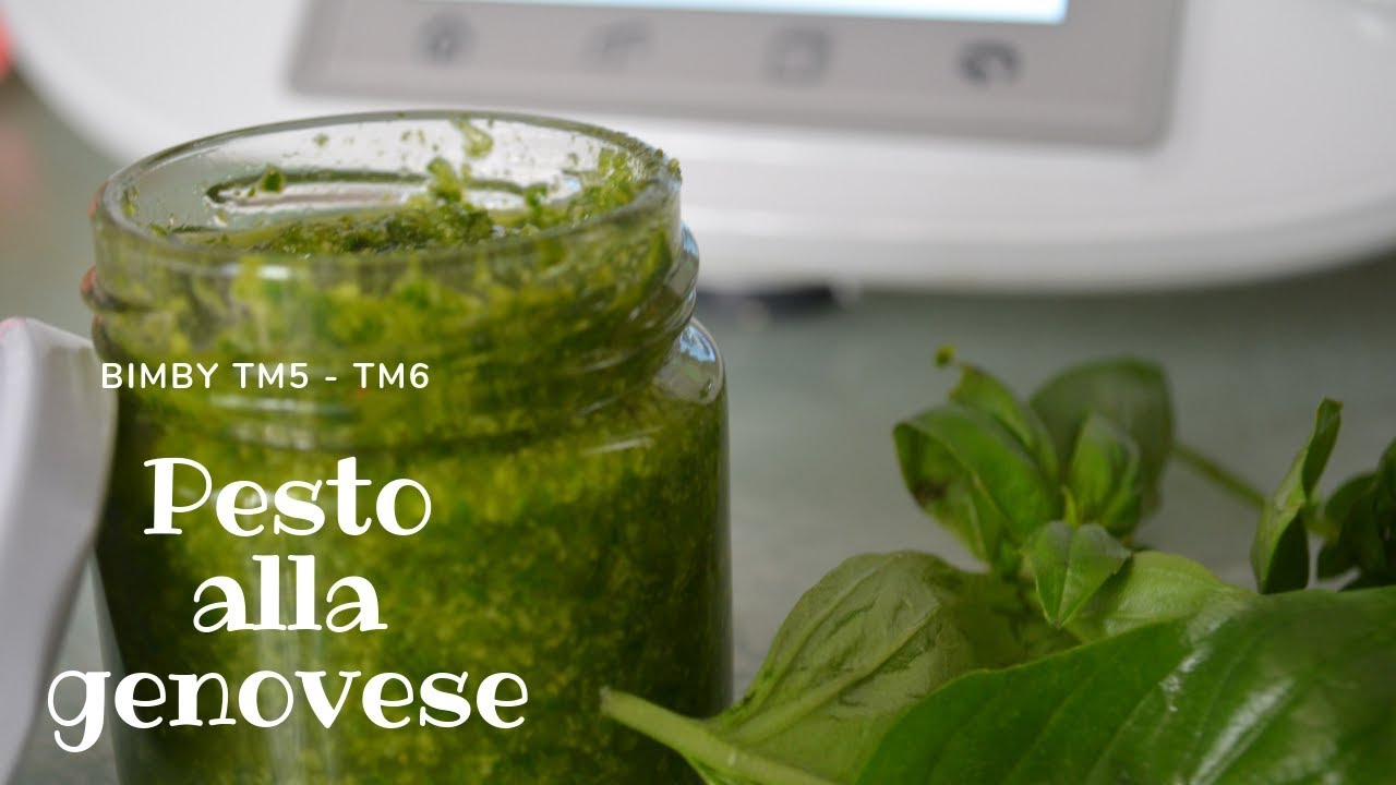 Pesto Alla Genovese Bimby Tm5 Tm6 Youtube